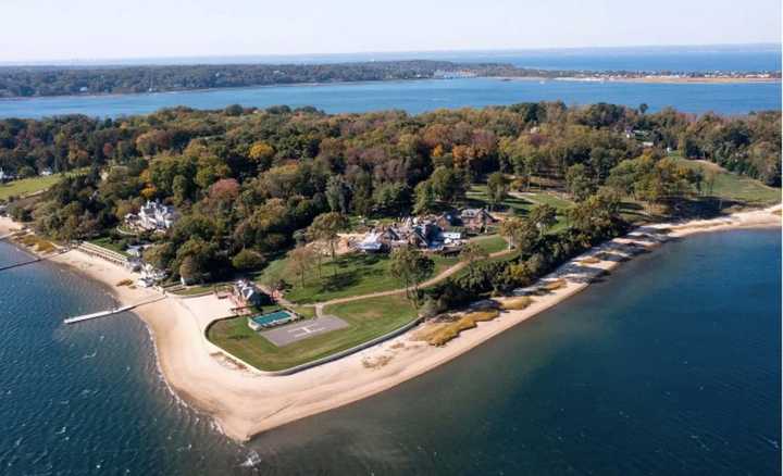 A look at the estate on Centre Island in Oyster Bay.