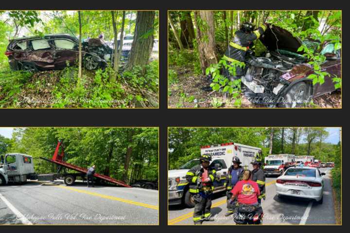 3 Rushed To Westchester Medical Center After Single-Vehicle Crash