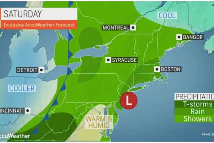 Rainy First Half Of Weekend Will Be Followed By Shift In Weather Pattern