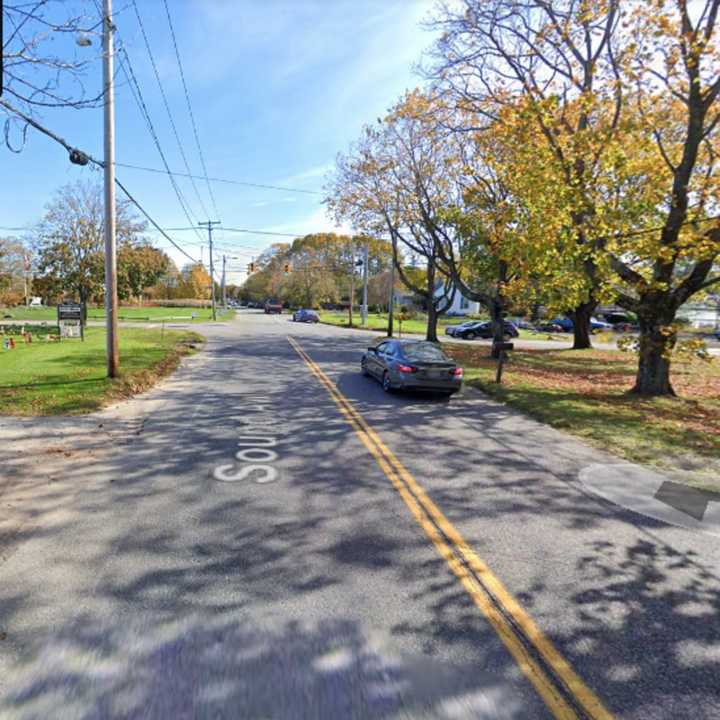 Sound Avenue near Edwards Avenue in Calverton.