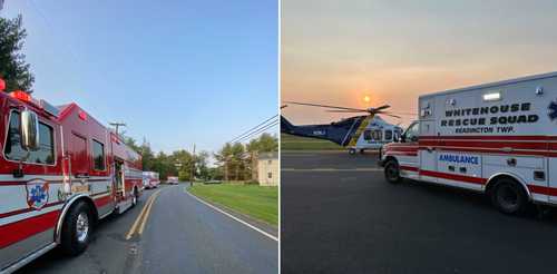 Trapped Driver Found Unconscious, Airlifted After SUV Strikes Tree In ...