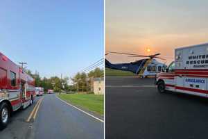 Trapped Driver Found Unconscious, Airlifted After SUV Strikes Tree In Hunterdon County: Police