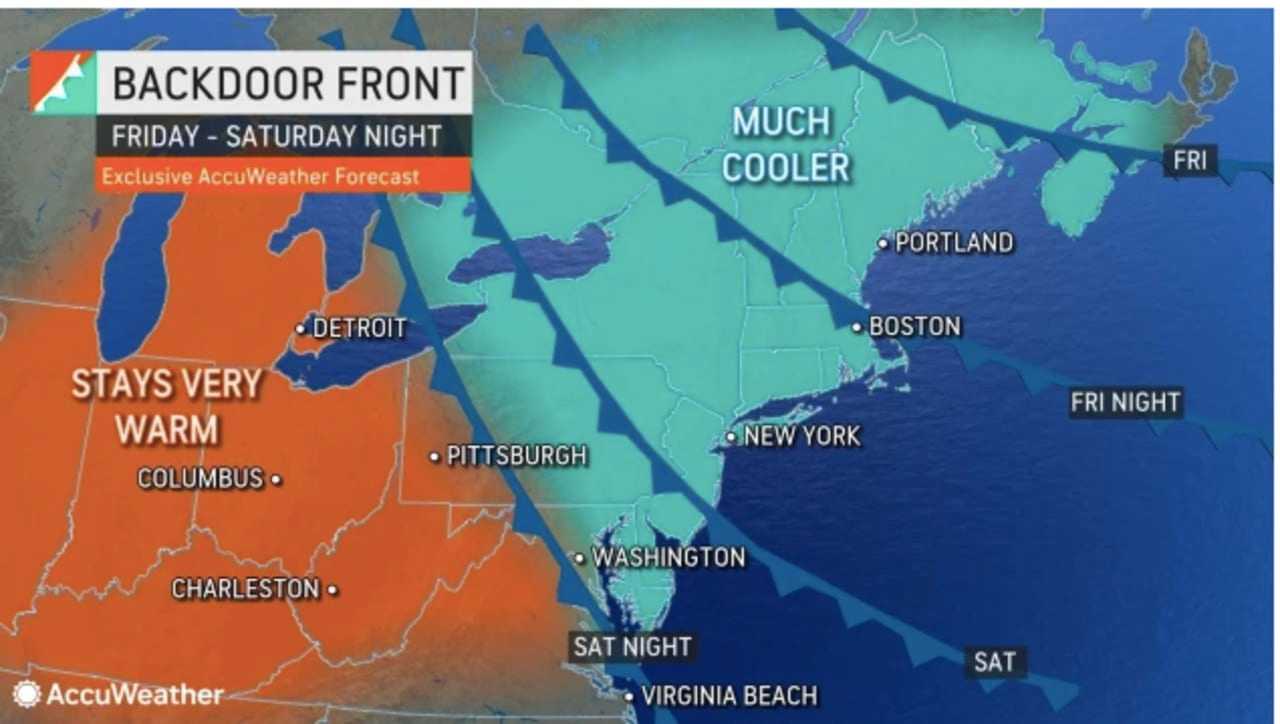 Cold Front Will Lead To Chance For Thunderstorms, New Shift In