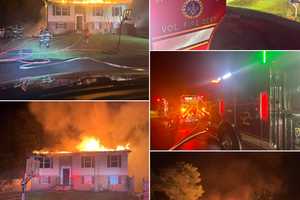 Fire Tears Through Mechanicsville Home Causing $400K In Damage (PHOTOS)