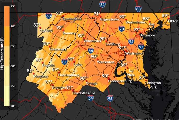 The forecast for Thursday, July 6.