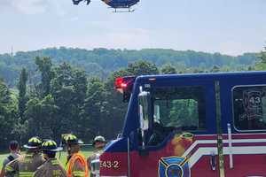 Motorcyclist Airlifted After Colliding With Dump Truck In Hunterdon County: State Police