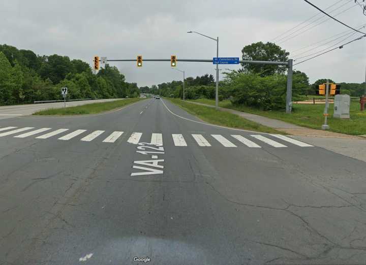 The bicyclist was airlifted to an area hospital for treatment of life-threatening injuries in Fairfax County.