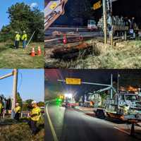 <p>Crews worked around the clock to make repairs in Westminster.</p>