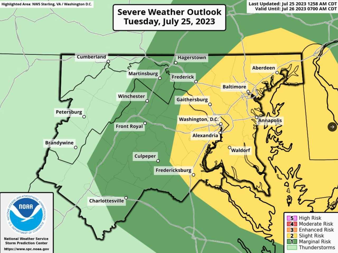 Severe Thunderstorm, Flash Flooding Warnings Issued Throughout Parts Of ...