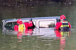 Car Plunges Into North Branch Raritan River (PHOTOS)