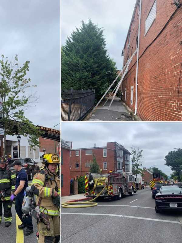 Two-Alarm Apartment Fire Leaves One Injured, Displaces Residents In Maryland (DEVELOPING)