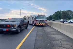 Fire Truck Hit By Speeding Pickup At I-95 Crash Scene