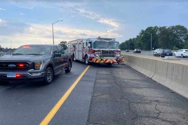 Fairfield Fire Truck Hit By Speeding Pickup At I-95 Crash Scene