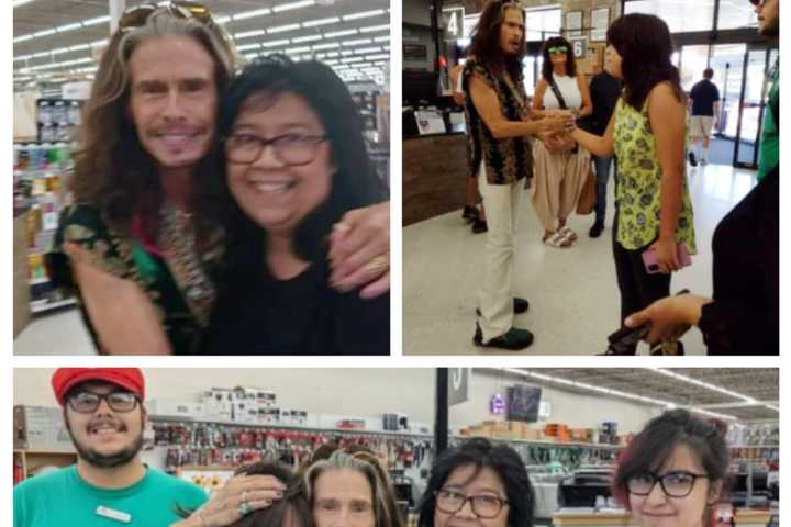 Aerosmith Frontman Steven Tyler Spotted In Unlikely PA Store Ahead Of Concert (PHOTOS)