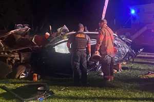 Driver, Passenger Hurt As Jeep Veers Off Hunterdon County Roadway, Flips Through Ditch