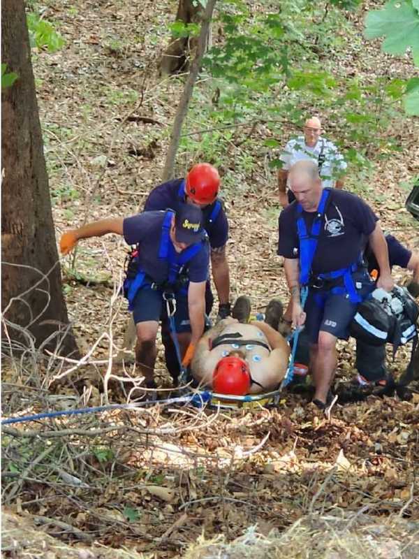 Lawn Mower Accident Leads To Dramatic High-Angle Rescue In Hudson Valley