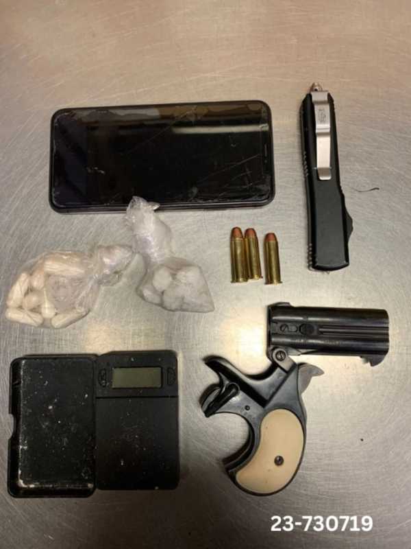 Handgun, Drugs Seized From Maryland Man During Traffic Stop, Police Say