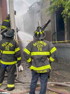 Several Homes, Buildings Damaged By Two-Alarm Baltimore Fire (VIDEO)