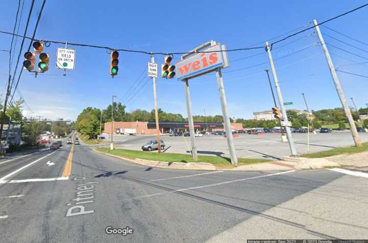 The crosswalk at Pitney Road where Tar Pee Tu was struck.