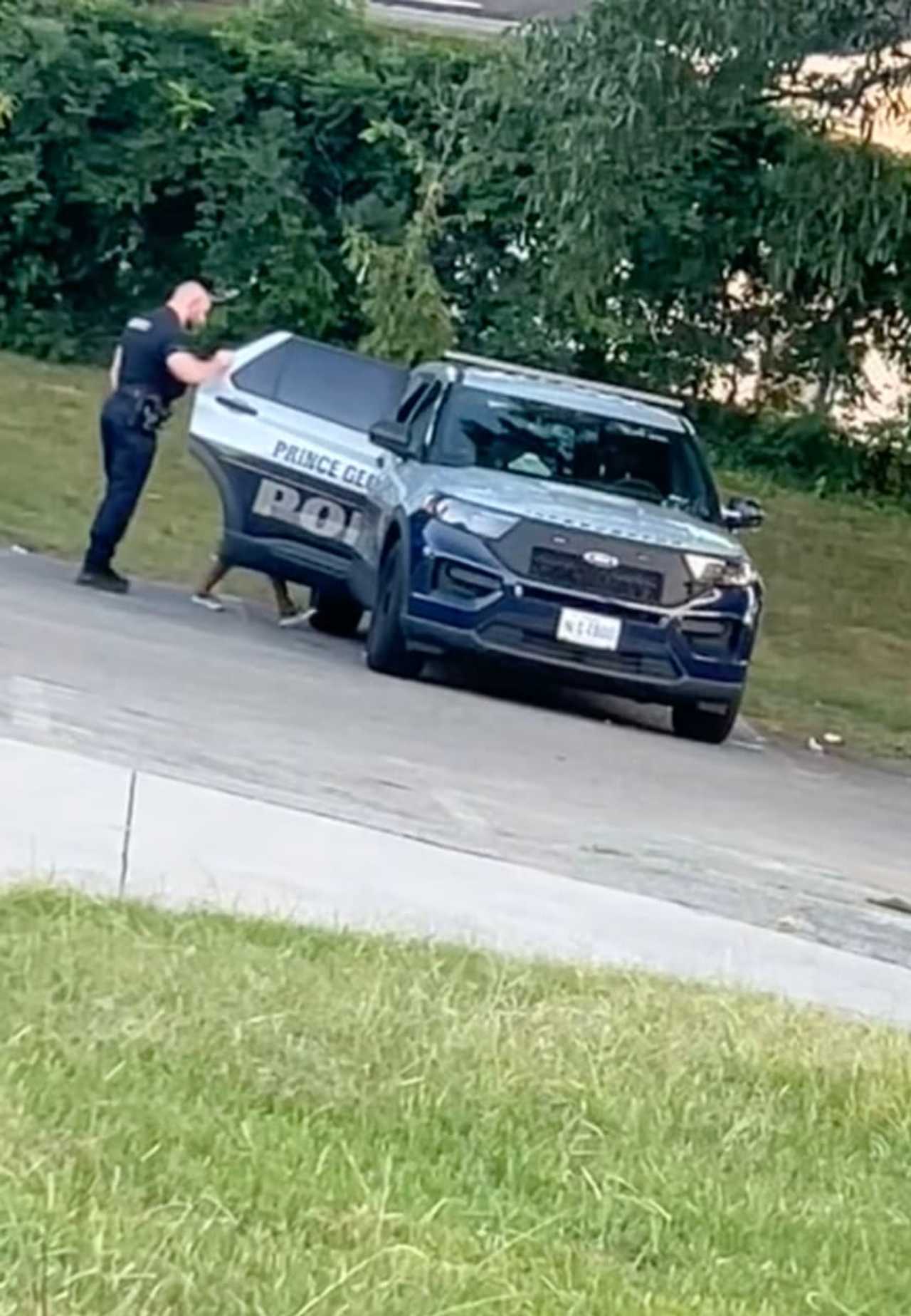 Officer Caught On Camera In Viral Tiktok Video With Woman In Maryland