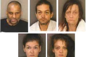 5 Residents From The Region Nabbed In Drug Raid, Police Say