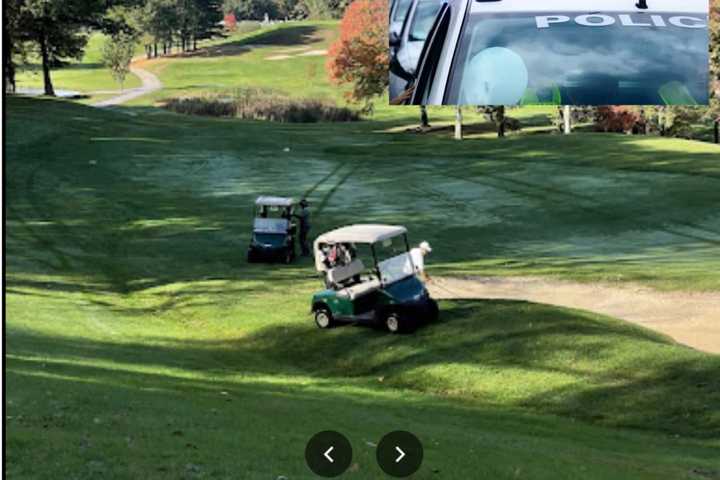 Police Officer Uses Golf Cart To Catch Suspect Wanted For Violating Protective Order In Shelton