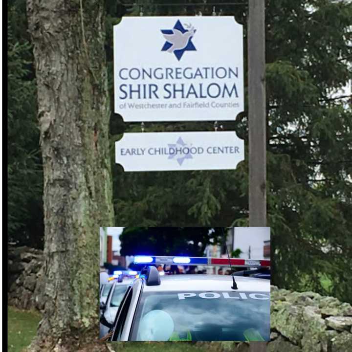 Police are investigating following a bomb threat at a Ridgefield Jewish house of worship.