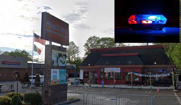 A man was arrested after allegedly causing a large disturbance at the Mexico Tipico restaurant in Milford.