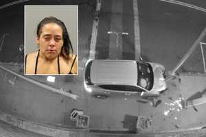 (WATCH) Stoned Fugitive Crashes Car In Front Of Holyoke Police Station: Cops