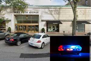 Greenwich Saks Fifth Avenue Attempted Burglar Nabbed After Ramming Police Car