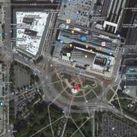 <p>Some roads around Union Station were closed on Tuesday afternoon.</p>