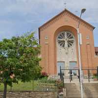 <p>St. Benedict's Church in Baltimore.</p>