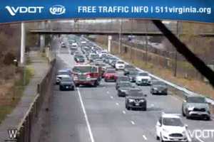 TRAFFIC JAM: Crashes Cause Miles-Long Backup On I-95 In Virginia