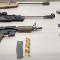 <p>Officers also seized one revolver, an AR-15-style pistol, five pellet guns, and ammunition in Baltimore.</p>