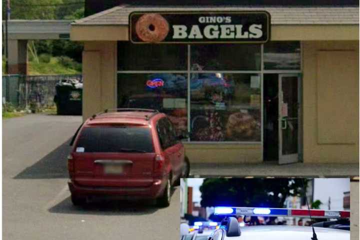 SUV Drives Into Front Of Popular Hudson Valley Bagel Shop, Injures 2, Police Say