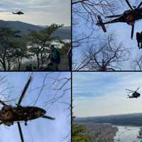 <p>Maryland State Police helicopter</p>