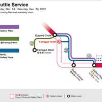 <p>The plan for free shuttle service for Metro users.</p>