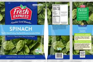 Packaged Spinach Sold To Stores In Virginia Recalled Due To Concerns Of Listeria Contamination