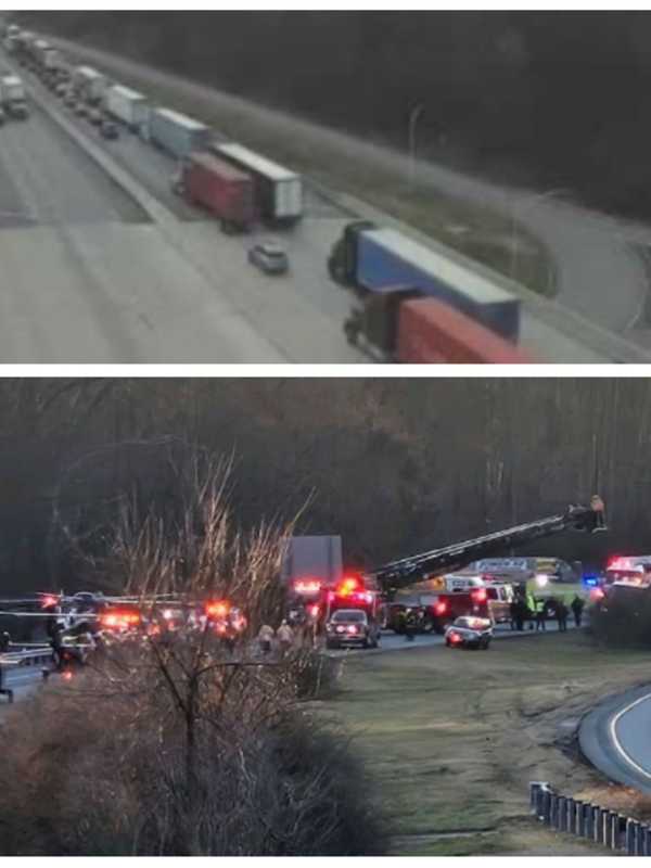 HazMat, MedEvac At Maryland Crash Caused Delays On I-83 In Pennsylvania