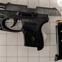 <p>The .38 caliber gun loaded with six bullets found at Pittsburgh International Airport on Christmas Day.</p>