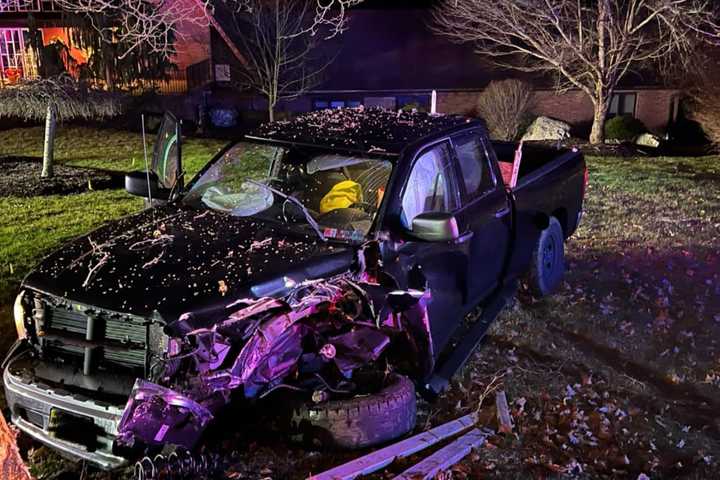 Pickup Slams Tree, 2 Hospitalized In Sussex County Christmas Crash