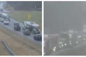 Crash On I-81 Near Shippensburg Leads To Delays In Dense Fog: PennDOT