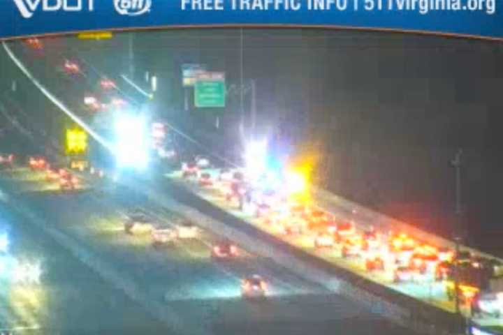 Traffic Tied Up On I-95 In Spotsylvania County Due To Multi-Vehicle Crash: VDOT