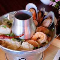 <p>Seafood hot pot.&nbsp;</p>