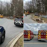 <p>The site of the crash on Thursday afternoon in Carroll County.</p>