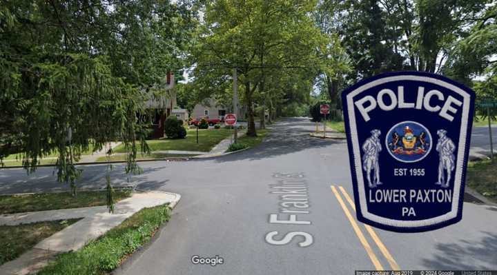 The intersection of  Lexington and Franklin streets, just south of Jonestown Road, where the pedestrian was struck, according to the Lower Paxton Police.&nbsp;