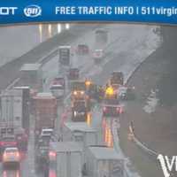 <p>The crash backed up traffic in Spotsylvania.&nbsp;</p>