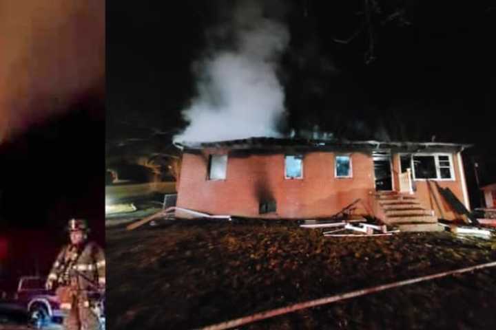 Hero Rescued Elderly Parents From Fast-Moving Fire In Calvert County That Destroyed Home