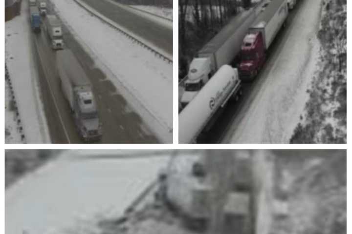 Traffic Crawling On I-81 After Tractor-Trailer Crash: PennDOT