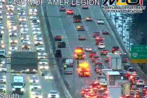 Multi-Vehicle Crash Causes Delays For Commuters On I-495 In Maryland